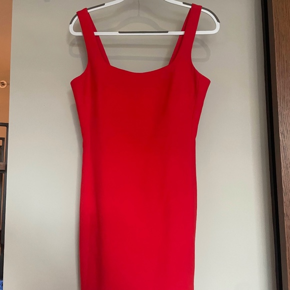 Armani Exchange Sexy Red Dress Mini Short - Picture 2 of 5